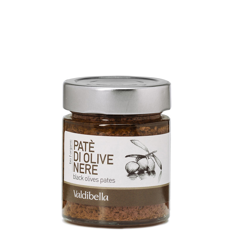 Paté di olive nere 140 gr - Valdibella